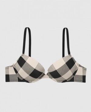 La Senza Push Up Women's Bras Festive Check | 3ijGAcra