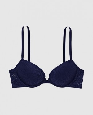 La Senza Push Up Women's Bras Ocean Cavern | BehIkjQ6