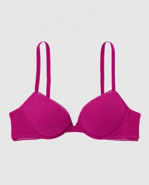 La Senza Push Up Women's Bras Pink | 7bzj7iam