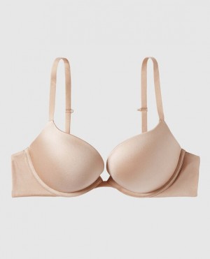 La Senza Push Up Women's Bras Rose Brown | J1yAE2e1