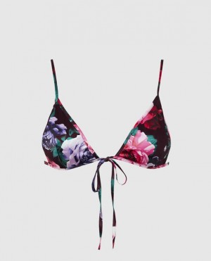 La Senza Satin Women's Bras After Hours Floral | yZWx7jVL