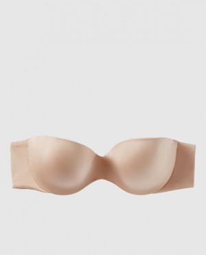 La Senza Strapless Lightly Lined Women's Bras Rosetan | TruQwCsn