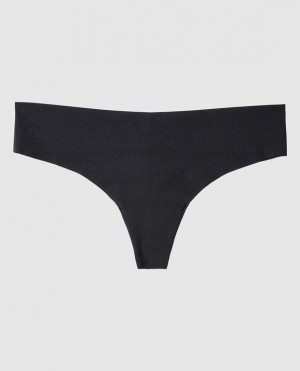 La Senza Thong Panty Women's Underwear Black | tUTaYdnp