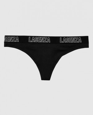 La Senza Thong Panty Women's Underwear Black | ZqAsAh6z