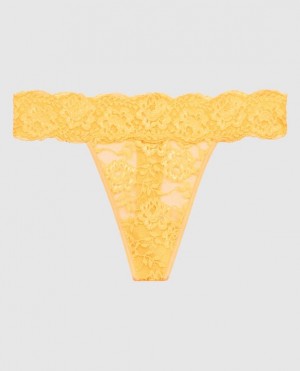 La Senza Thong Panty Women's Underwear Cream | exZvUmvD