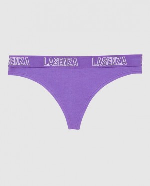 La Senza Thong Panty Women's Underwear Flower | 3JJJdHnt