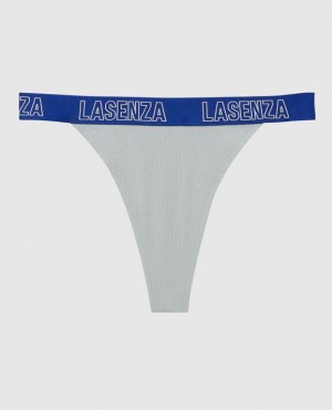 La Senza Thong Panty Women's Underwear Grey | 6zE43C5z