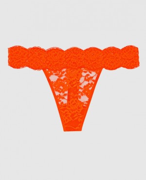 La Senza Thong Panty Women's Underwear Hot Glow | z17k4gfp