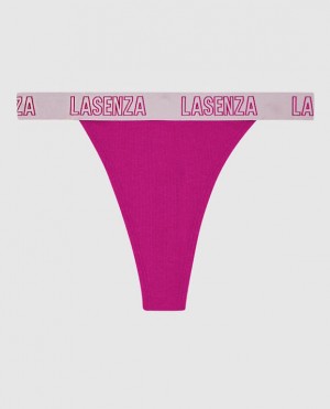 La Senza Thong Panty Women's Underwear Pink | 1sglamY2