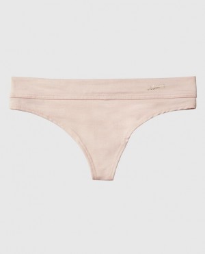 La Senza Thong Panty Women's Underwear Pink | nRdoRzyd