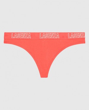 La Senza Thong Panty Women's Underwear Red | M1HzVEsV