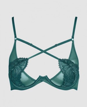 La Senza Unlined Strappy Women's Bras Tidal Turq | u1nfeL7H