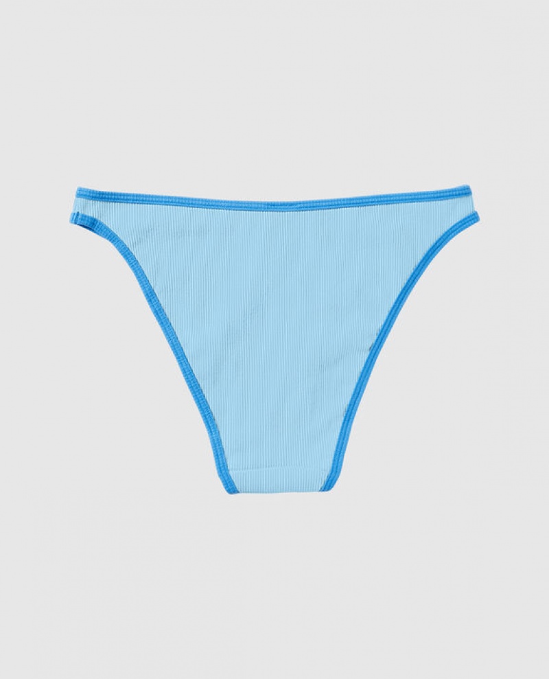 La Senza Bikini Panty Women's Underwear Blue | SBt0Ayz5