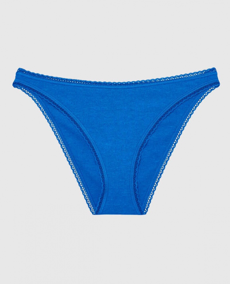 La Senza Bikini Panty Women\'s Underwear Deep Blue | 97q95r97