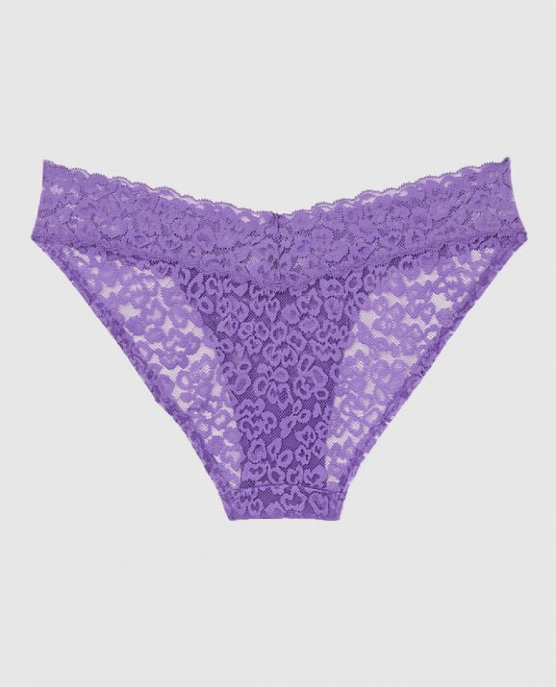 La Senza Bikini Panty Women's Underwear Flower | opdblOu5