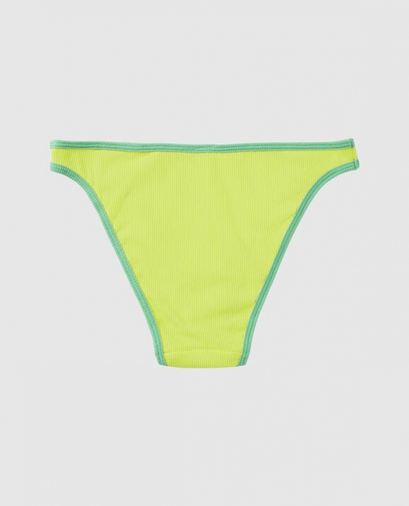 La Senza Bikini Panty Women's Underwear Green | 7kX0ZHQ2