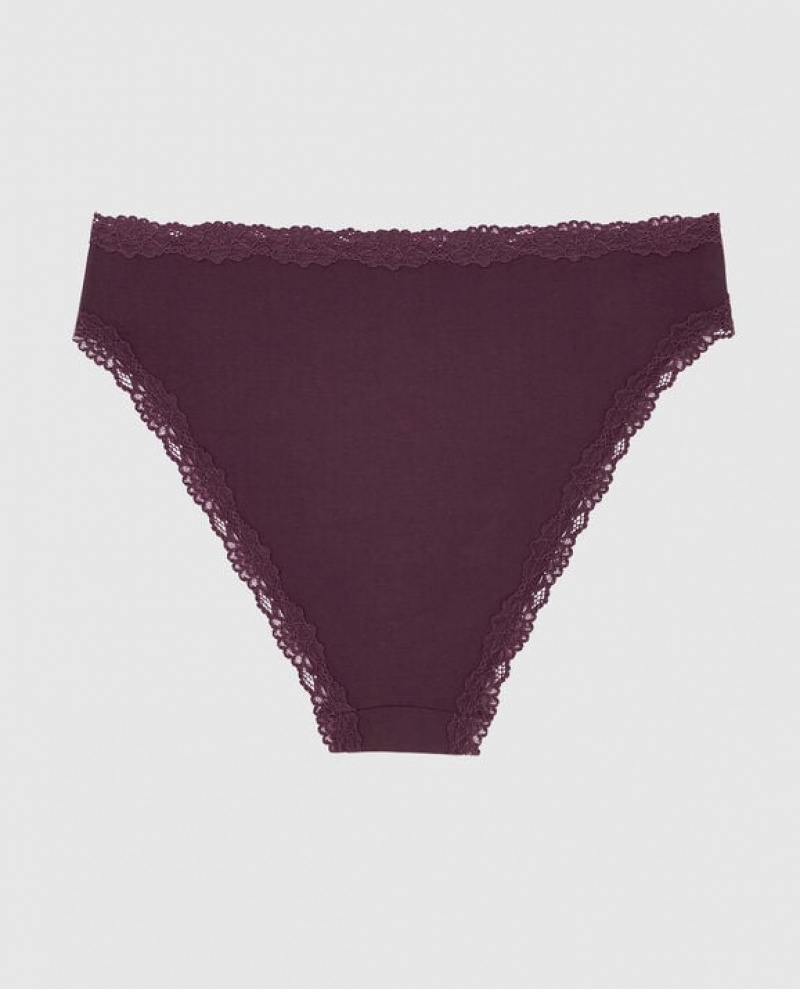 La Senza Bikini Panty Women's Underwear Purple | wjhSN0Y5