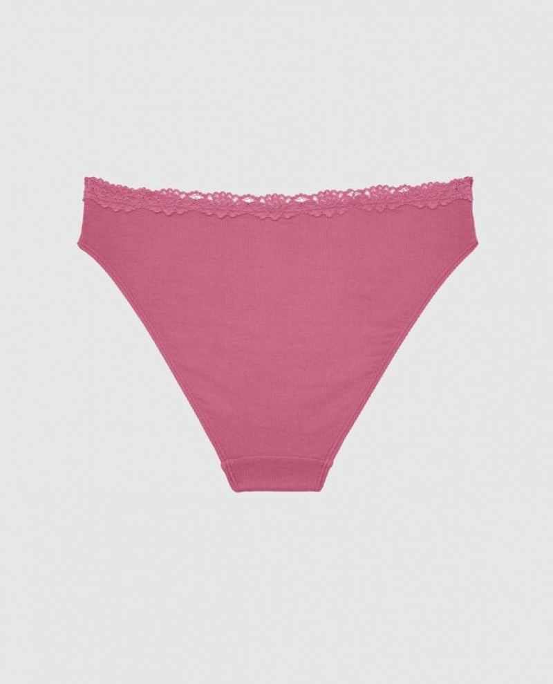 La Senza Bikini Panty Women's Underwear Rose | YKiskmyB