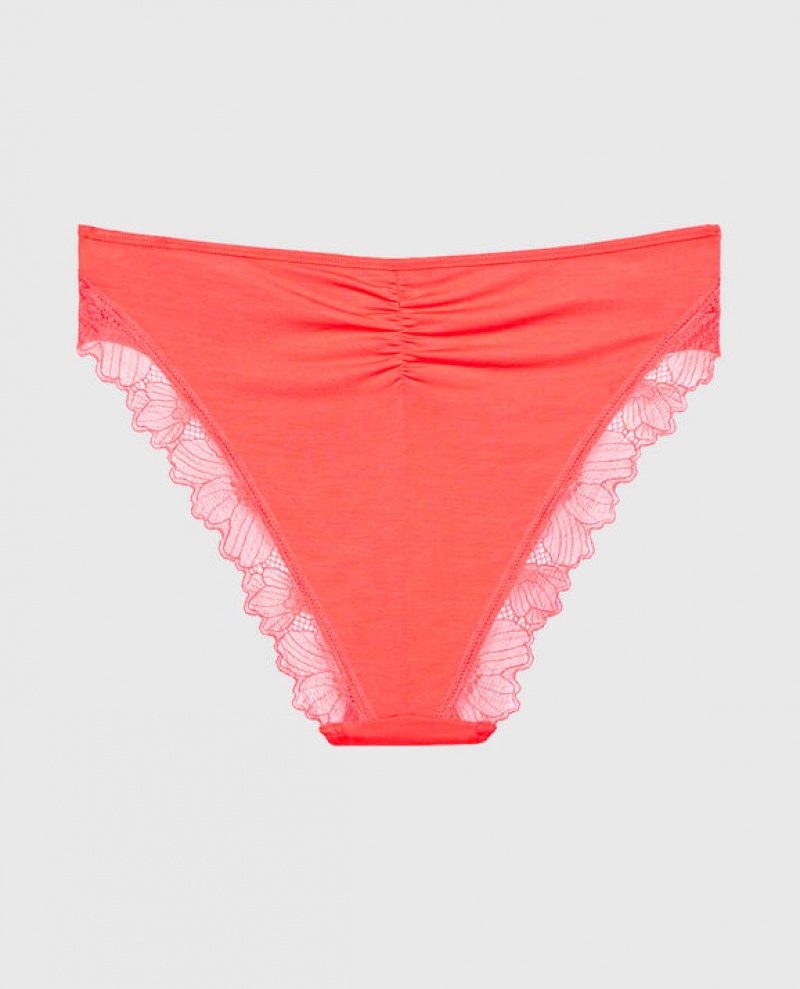 La Senza Bikini Panty Women's Underwear Red | 5wDx0Z3n