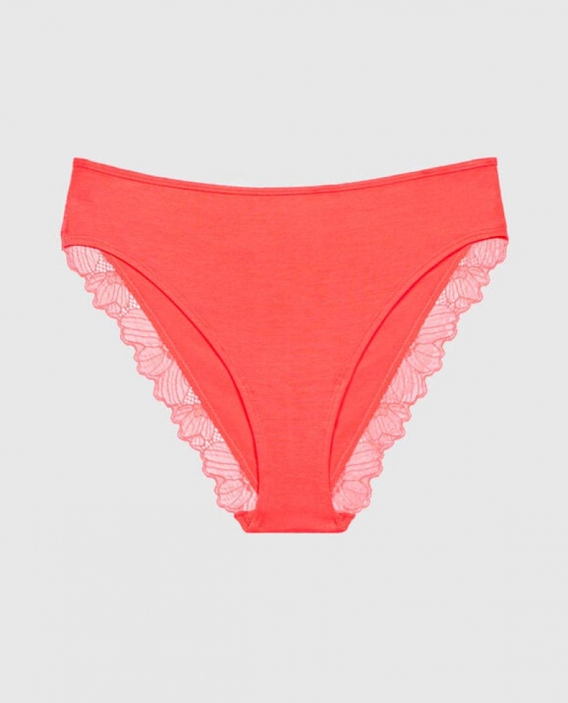 La Senza Bikini Panty Women\'s Underwear Red | 5wDx0Z3n