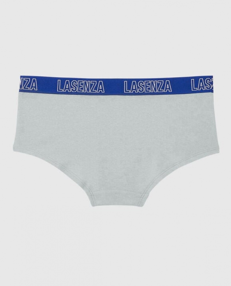 La Senza Boyshort Panty Women's Underwear Grey | LDIguYlQ