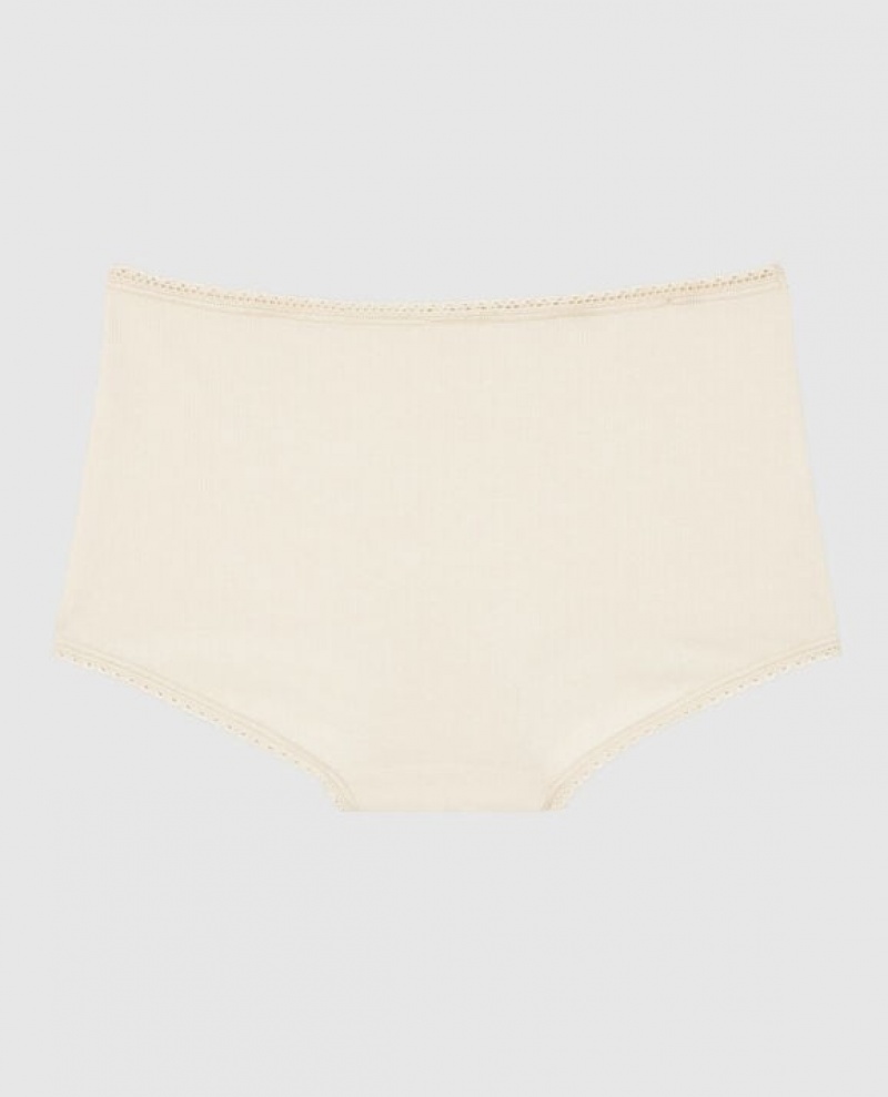 La Senza Boyshort Panty Women's Underwear Pearl | TSNnZJWl