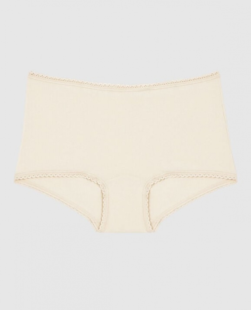 La Senza Boyshort Panty Women\'s Underwear Pearl | TSNnZJWl