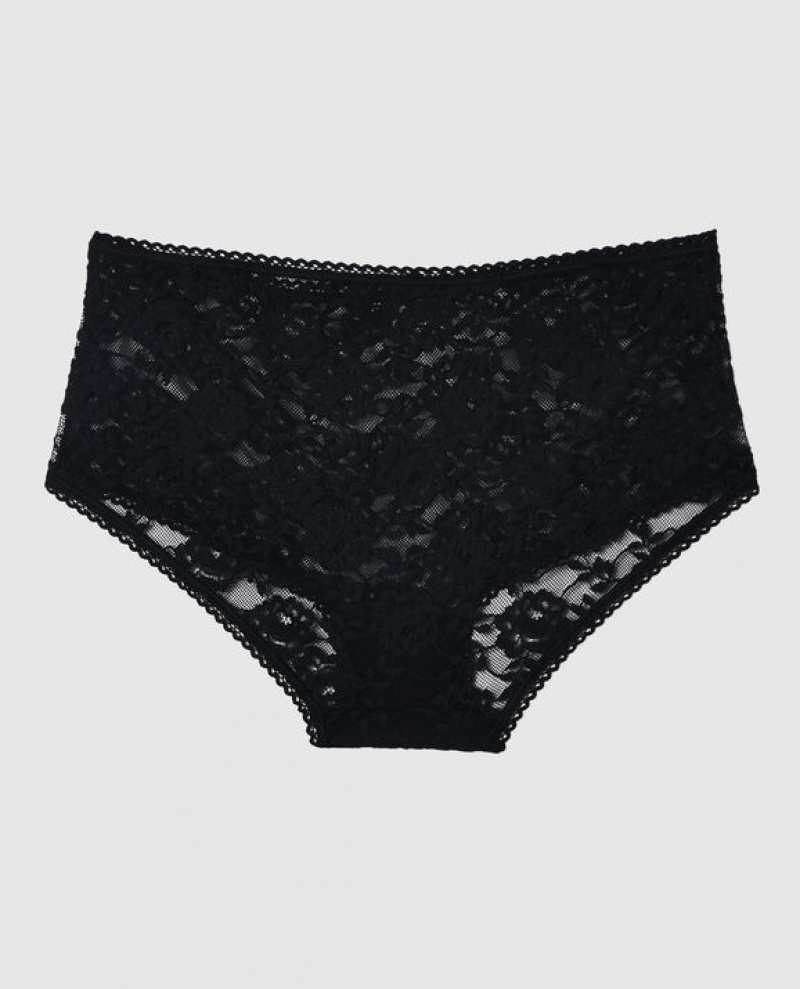 La Senza Boyshort Panty Women's Underwear Black | 6BjewiX2