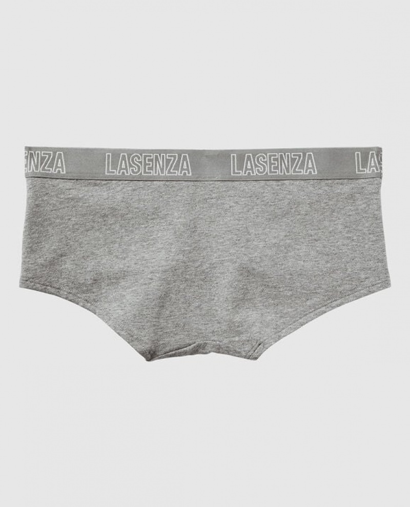 La Senza Boyshort Panty Women's Underwear Grey | jEWUpUfG