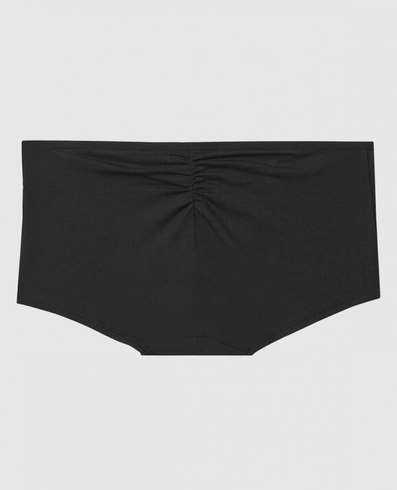 La Senza Boyshort Panty Women's Underwear Black | lDPSnqJS