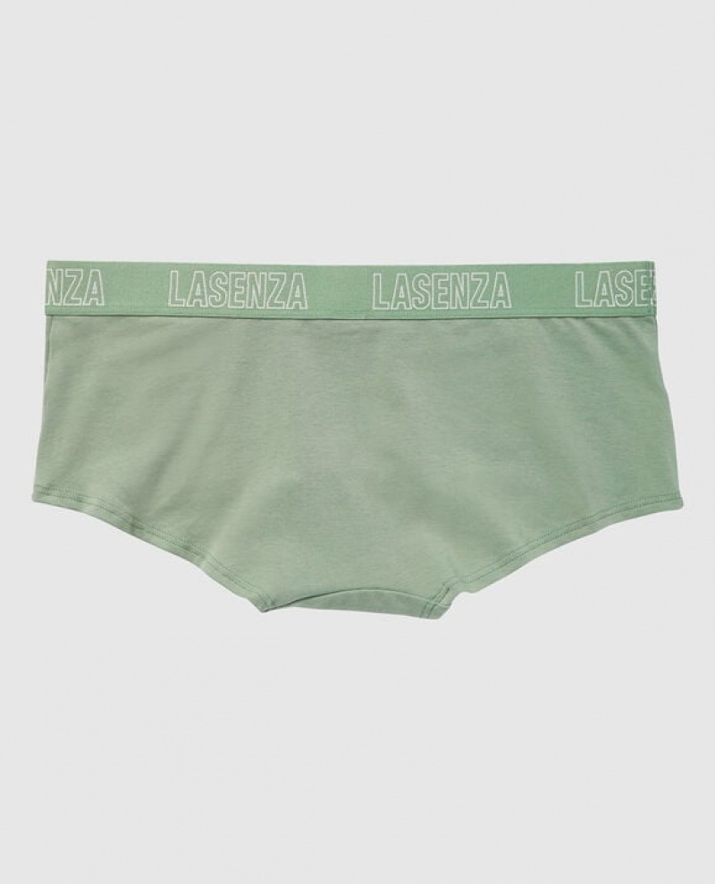 La Senza Boyshort Panty Women's Underwear Olive | aGD3Ubzy