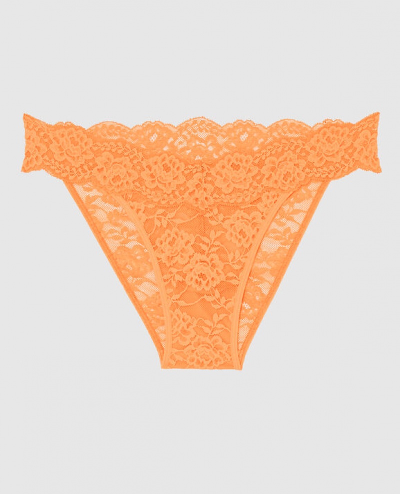 La Senza Cheeky Panty Women\'s Underwear Apricot | 5rIPJygg