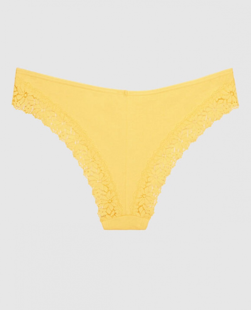 La Senza Cheeky Panty Women's Underwear Cream | dCTUHyUR