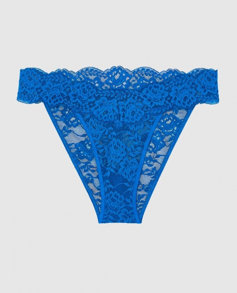 La Senza Cheeky Panty Women\'s Underwear Deep Blue | 2VV19Ito