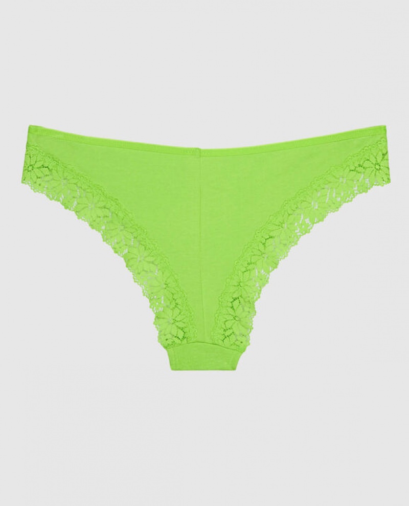 La Senza Cheeky Panty Women's Underwear Light Green | MdCANYDH