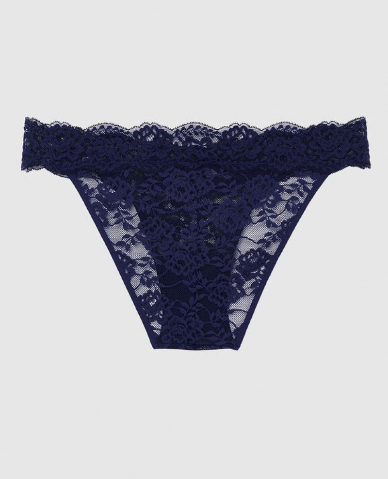 La Senza Cheeky Panty Women's Underwear Ocean Cavern | 0QRn3juh