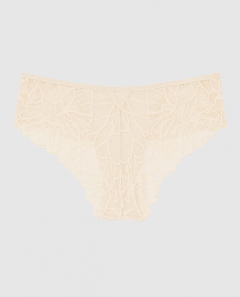 La Senza Cheeky Panty Women's Underwear Pearl | mz2MqWox