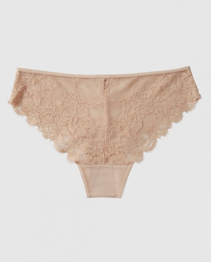 La Senza Cheeky Panty Women's Underwear Rosetan | e5jqGzMW