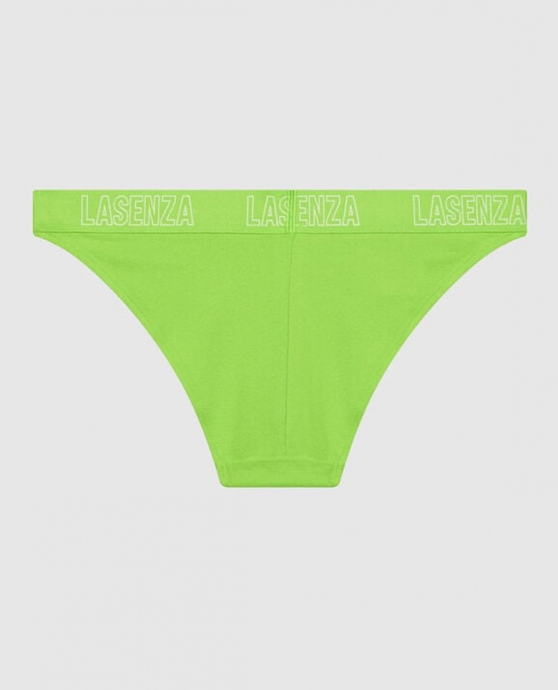 La Senza High Leg Cheeky Panty Women's Underwear Light Green | bPmvWKPd