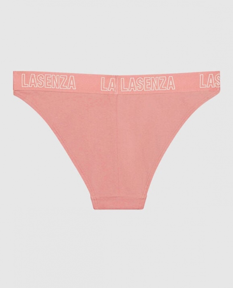 La Senza High Leg Cheeky Panty Women's Underwear Strawberry Ice | vEbLLJks