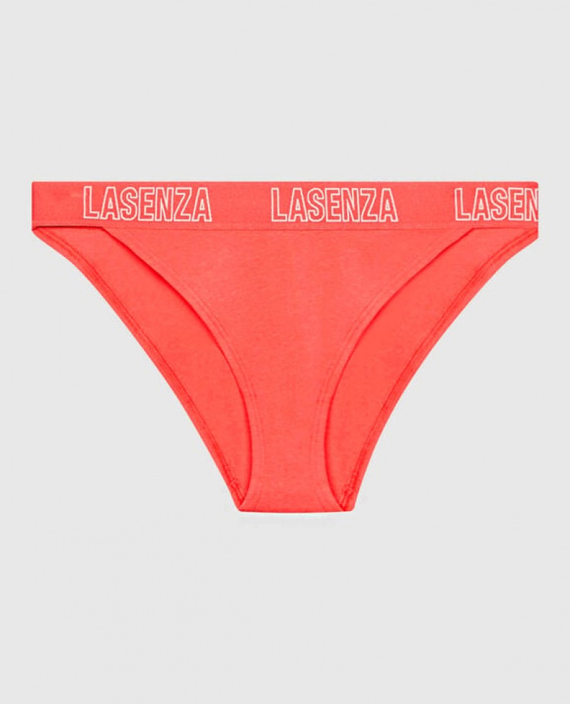 La Senza High Leg Cheeky Panty Women\'s Underwear Red | pkr4raO0