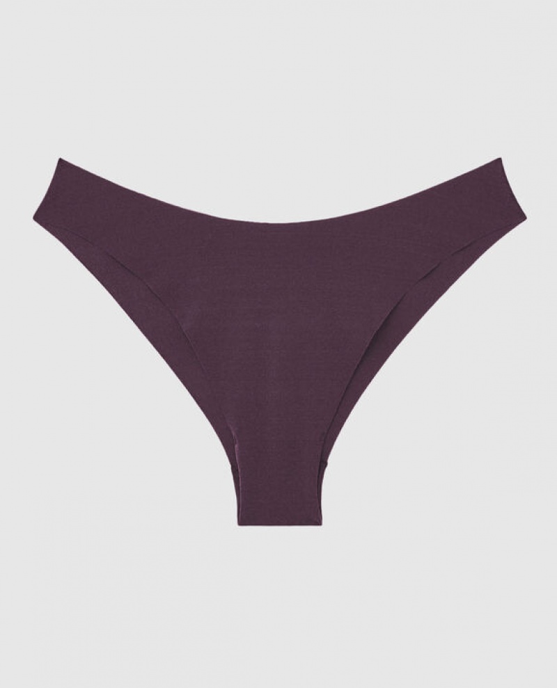 La Senza High Leg Cheeky Panty Women\'s Underwear Purple | iov1XNzJ