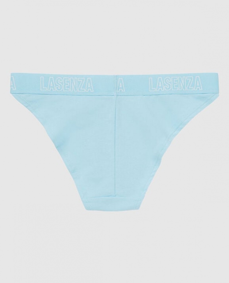 La Senza High Leg Cheeky Panty Women's Underwear Baltic Sea | 2IAFlrXQ