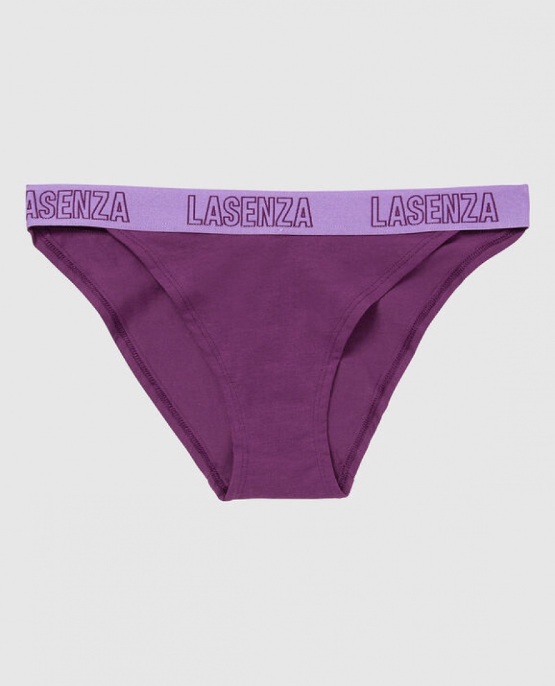 La Senza High Leg Cheeky Panty Women\'s Underwear Purple | 4bEu8zq0