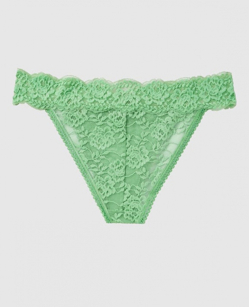 La Senza High Leg Cheeky Panty Women's Underwear Mint | ozIpxtKS