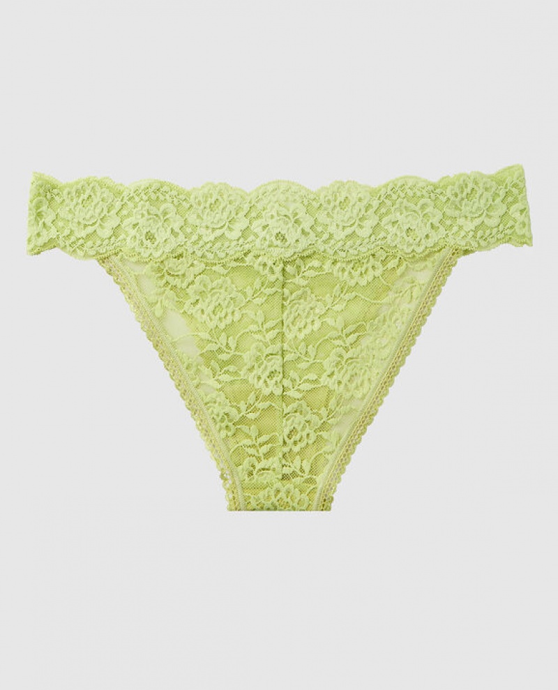 La Senza High Leg Cheeky Panty Women's Underwear Margarita | KQb8JJVL