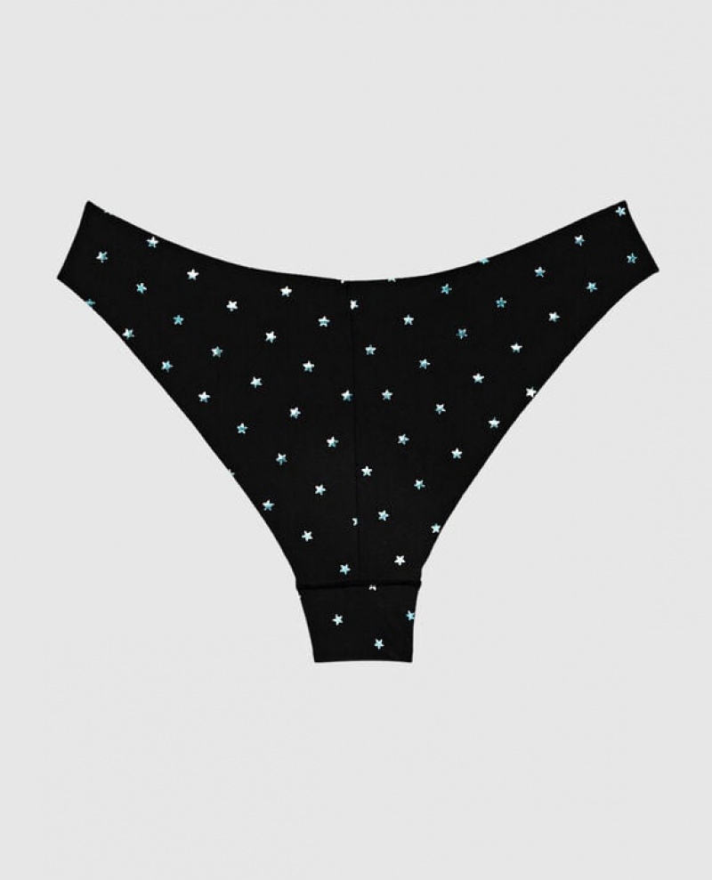 La Senza High Leg Cheeky Panty Women's Underwear Black | ixmky6gw