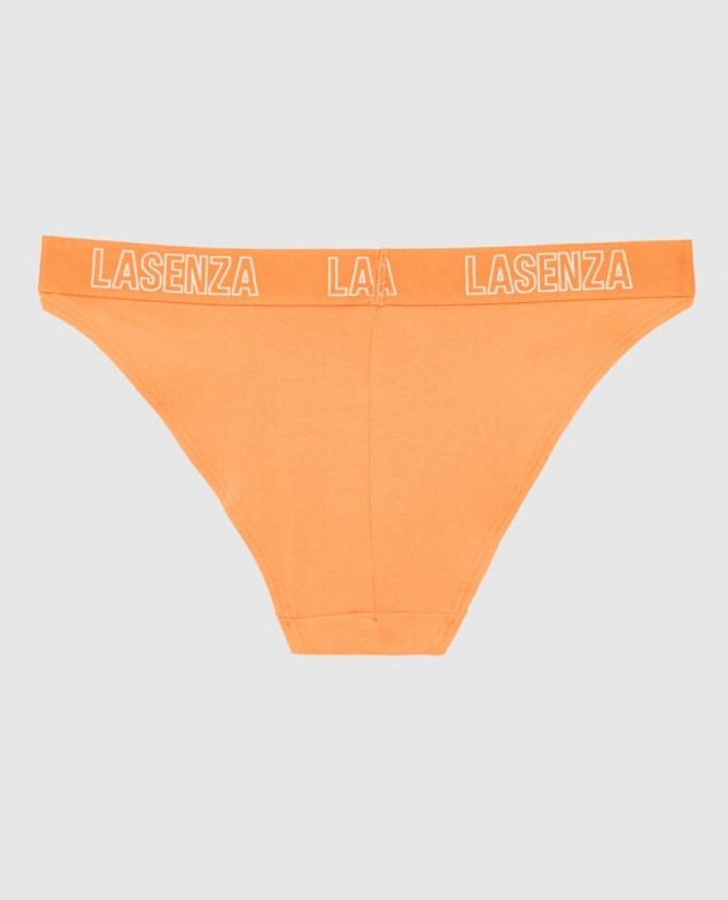 La Senza High Leg Cheeky Panty Women's Underwear Apricot | Bizm5rTI