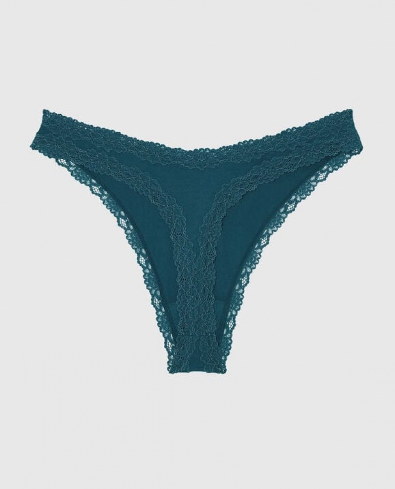 La Senza High Leg Thong Panty Women's Underwear Deep Dive | xT1683jR