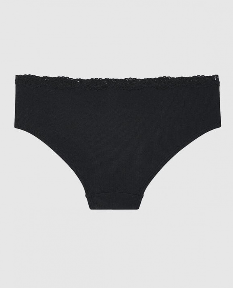 La Senza Hipster Panty Women's Underwear Black | 9KywUwwW